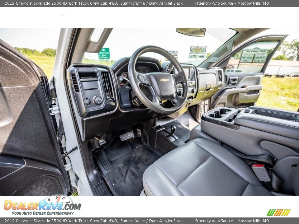 2019 Chevrolet Silverado 2500HD Work Truck Crew Cab 4WD Summit White / Dark Ash/Jet Black Photo #13