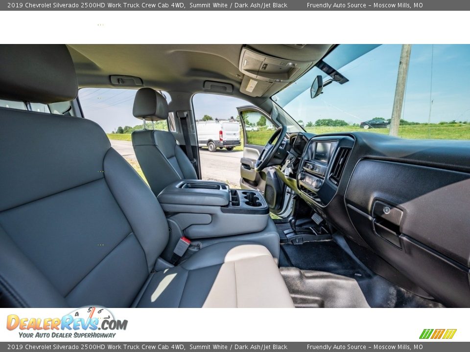 2019 Chevrolet Silverado 2500HD Work Truck Crew Cab 4WD Summit White / Dark Ash/Jet Black Photo #18