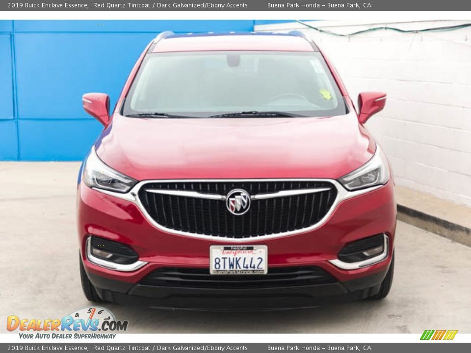 2019 Buick Enclave Essence Red Quartz Tintcoat / Dark Galvanized/Ebony Accents Photo #7