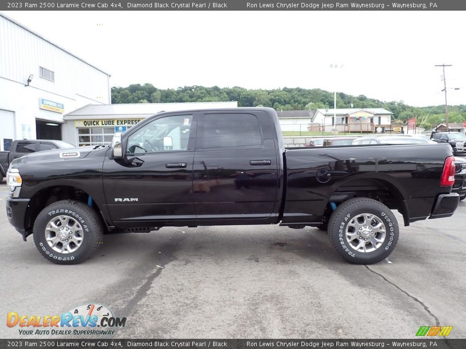 2023 Ram 2500 Laramie Crew Cab 4x4 Diamond Black Crystal Pearl / Black Photo #2