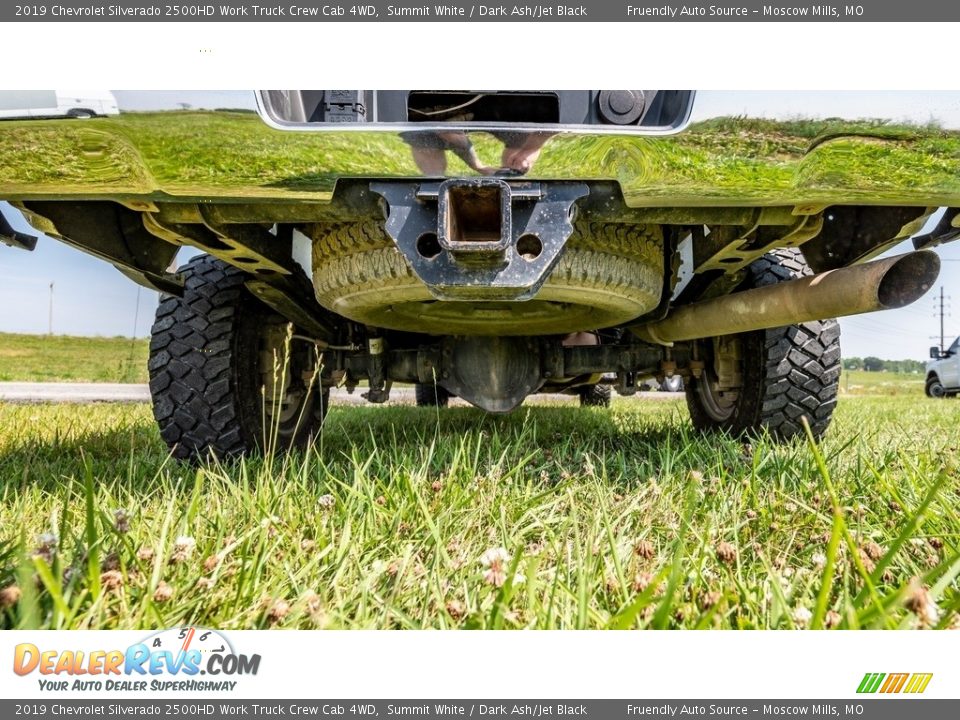 2019 Chevrolet Silverado 2500HD Work Truck Crew Cab 4WD Summit White / Dark Ash/Jet Black Photo #25