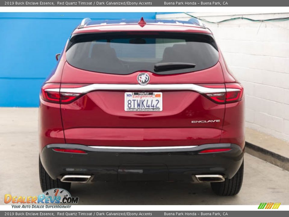 2019 Buick Enclave Essence Red Quartz Tintcoat / Dark Galvanized/Ebony Accents Photo #9