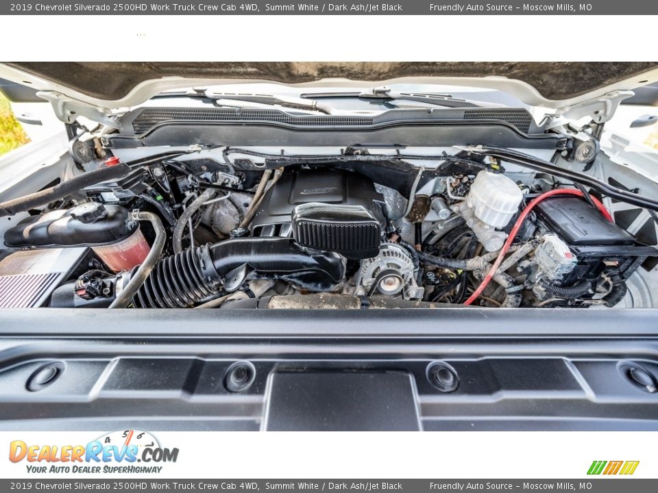 2019 Chevrolet Silverado 2500HD Work Truck Crew Cab 4WD Summit White / Dark Ash/Jet Black Photo #26