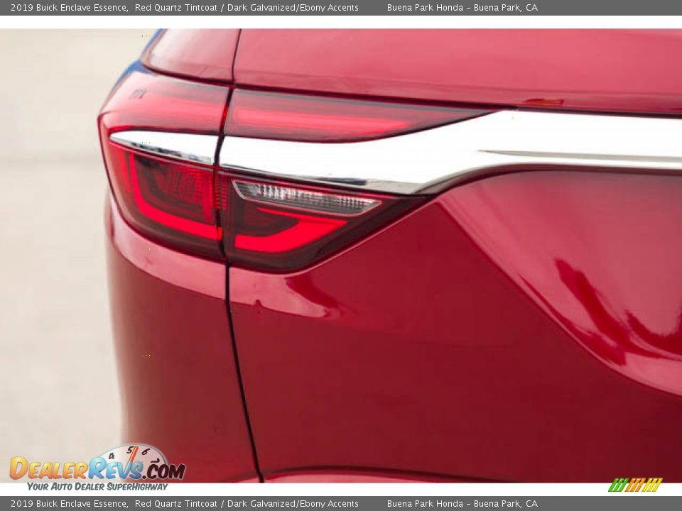 2019 Buick Enclave Essence Red Quartz Tintcoat / Dark Galvanized/Ebony Accents Photo #10