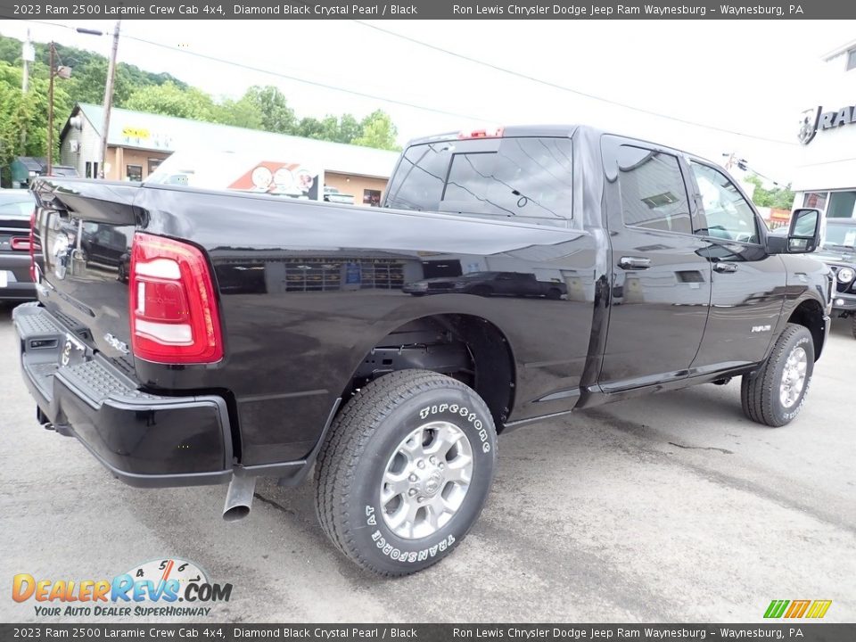 2023 Ram 2500 Laramie Crew Cab 4x4 Diamond Black Crystal Pearl / Black Photo #6