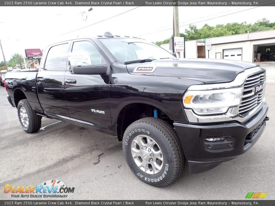 2023 Ram 2500 Laramie Crew Cab 4x4 Diamond Black Crystal Pearl / Black Photo #8