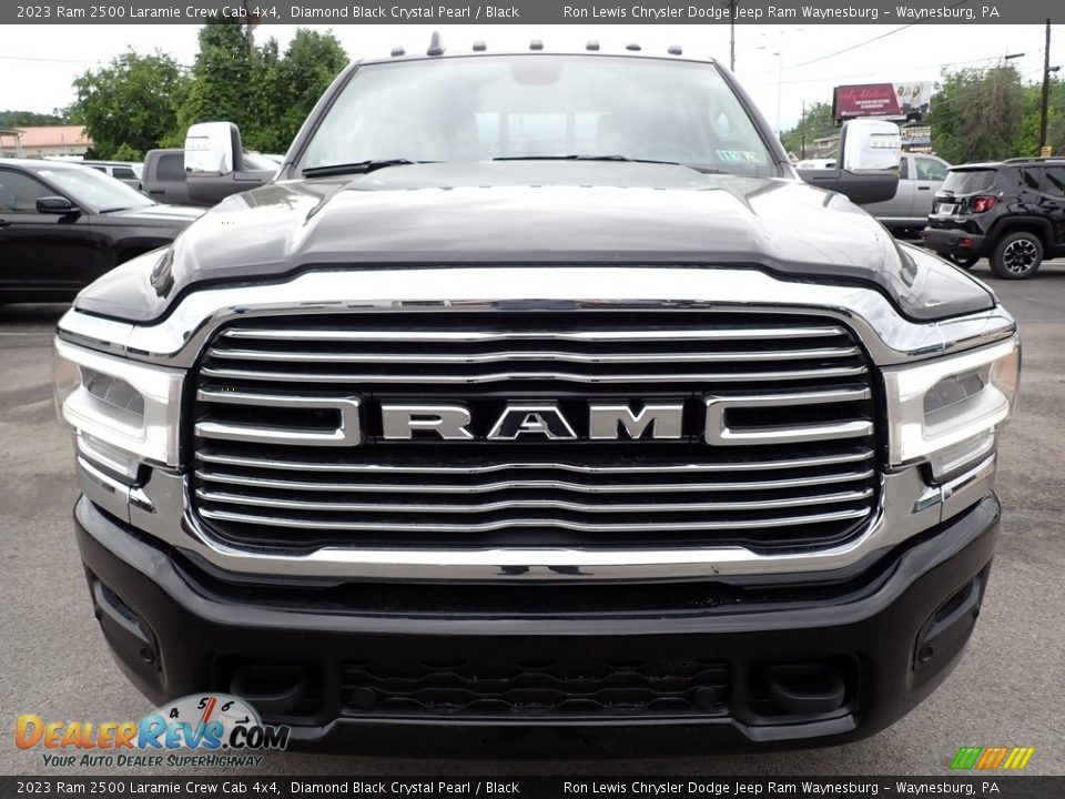 2023 Ram 2500 Laramie Crew Cab 4x4 Diamond Black Crystal Pearl / Black Photo #9