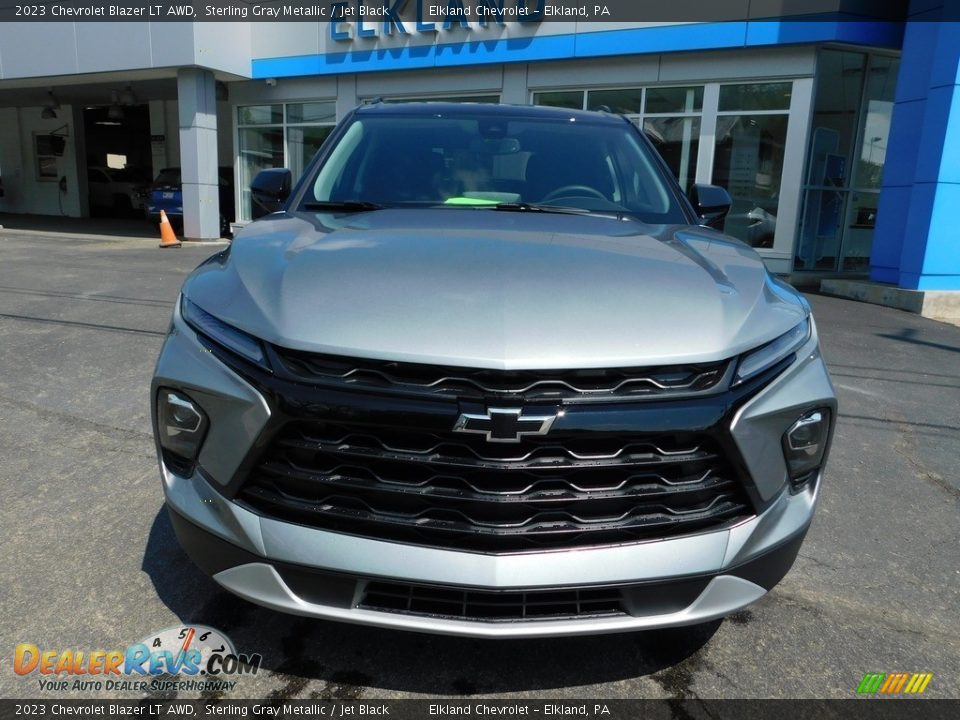 2023 Chevrolet Blazer LT AWD Sterling Gray Metallic / Jet Black Photo #3