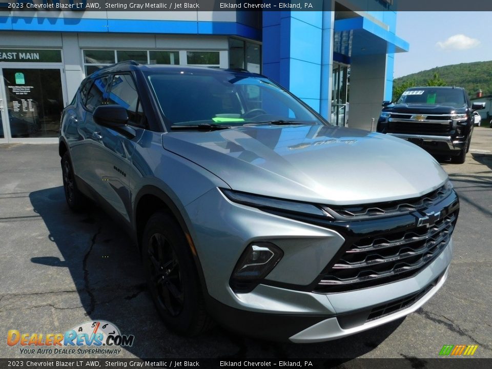 2023 Chevrolet Blazer LT AWD Sterling Gray Metallic / Jet Black Photo #4