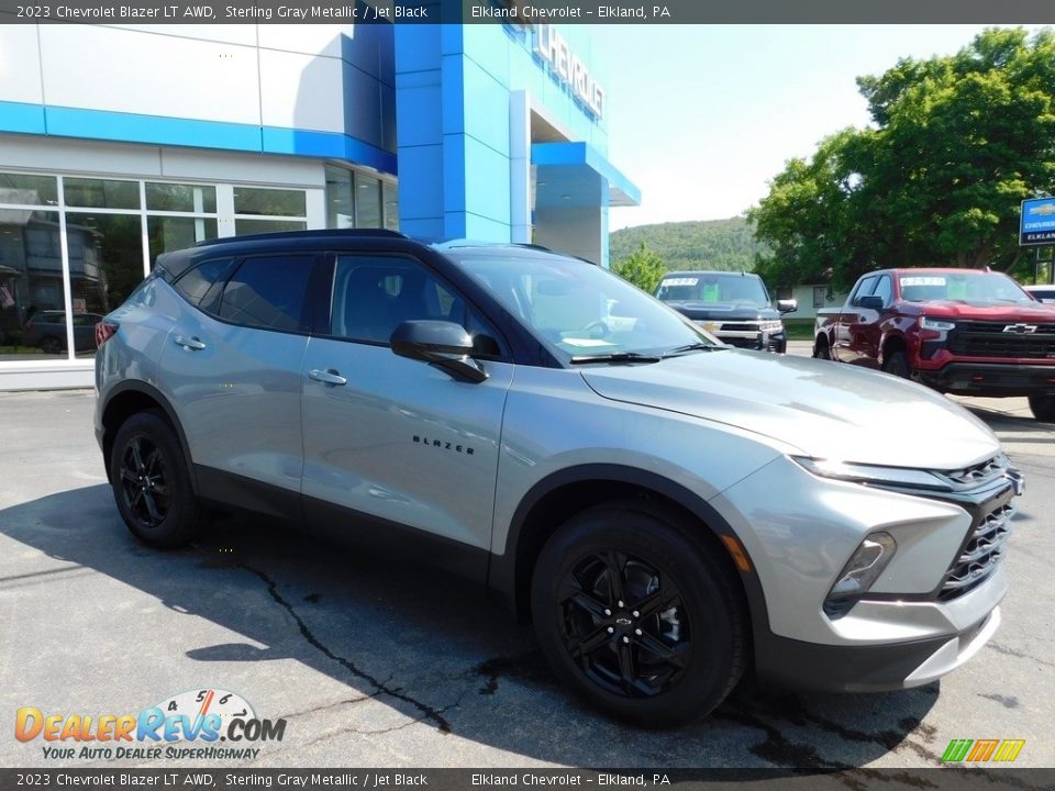 2023 Chevrolet Blazer LT AWD Sterling Gray Metallic / Jet Black Photo #5