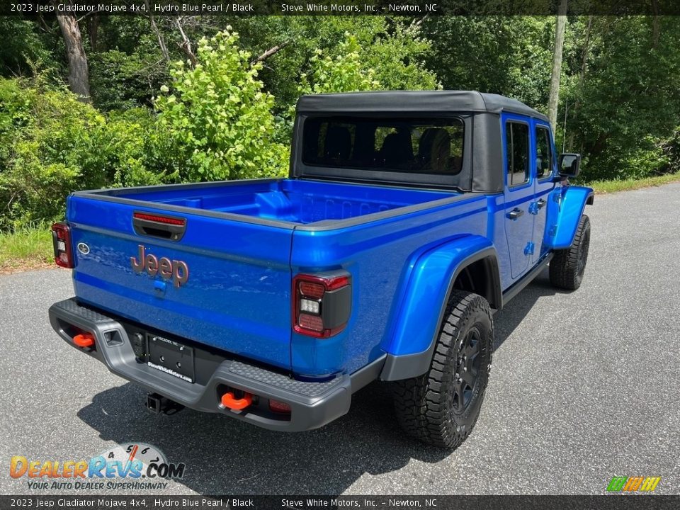 2023 Jeep Gladiator Mojave 4x4 Hydro Blue Pearl / Black Photo #6
