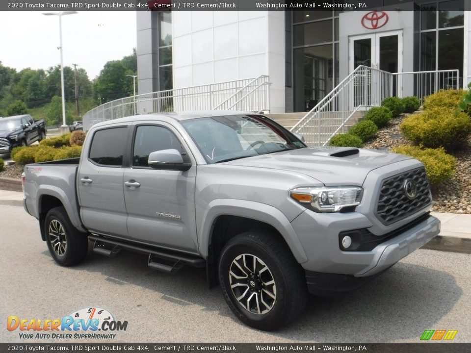 2020 Toyota Tacoma TRD Sport Double Cab 4x4 Cement / TRD Cement/Black Photo #1