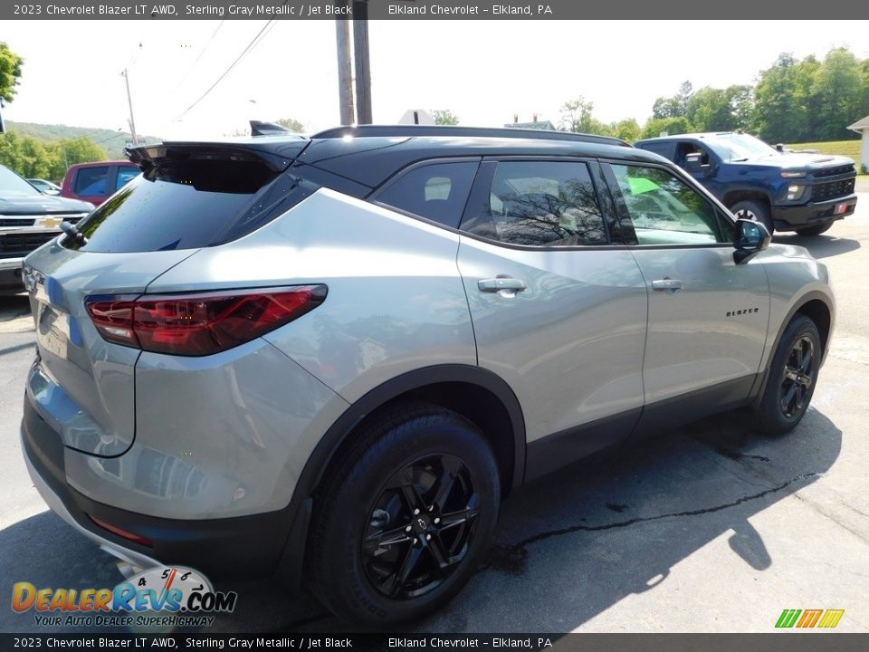 2023 Chevrolet Blazer LT AWD Sterling Gray Metallic / Jet Black Photo #8