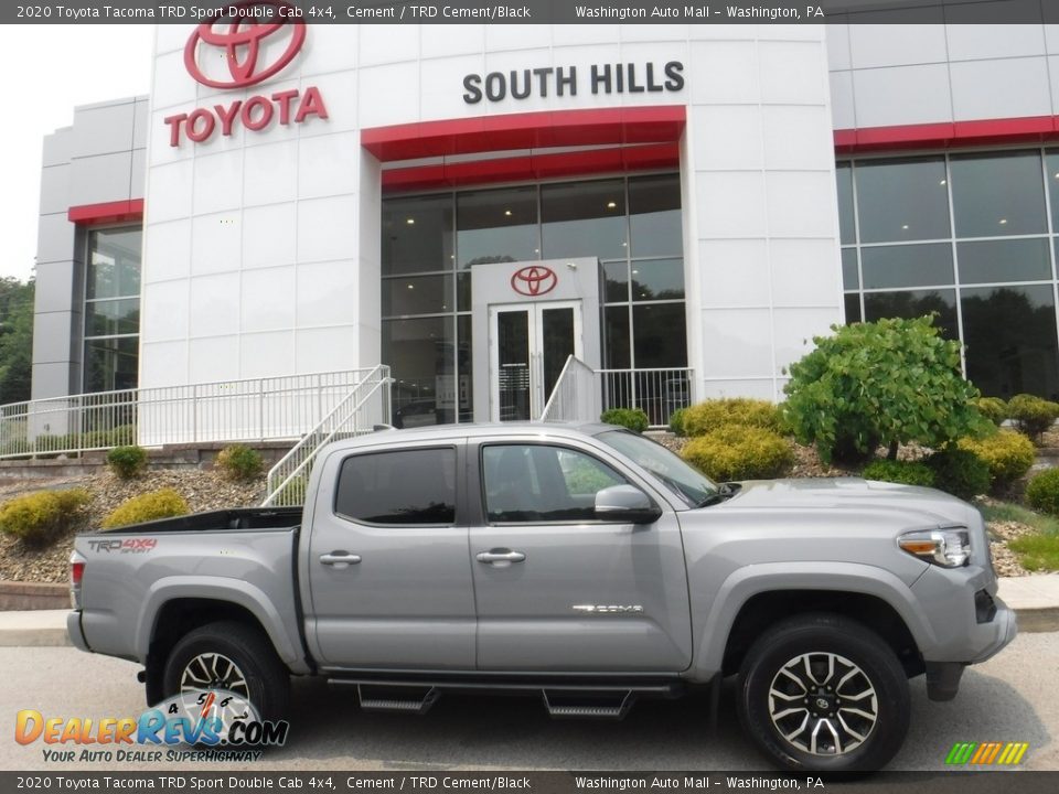 2020 Toyota Tacoma TRD Sport Double Cab 4x4 Cement / TRD Cement/Black Photo #2