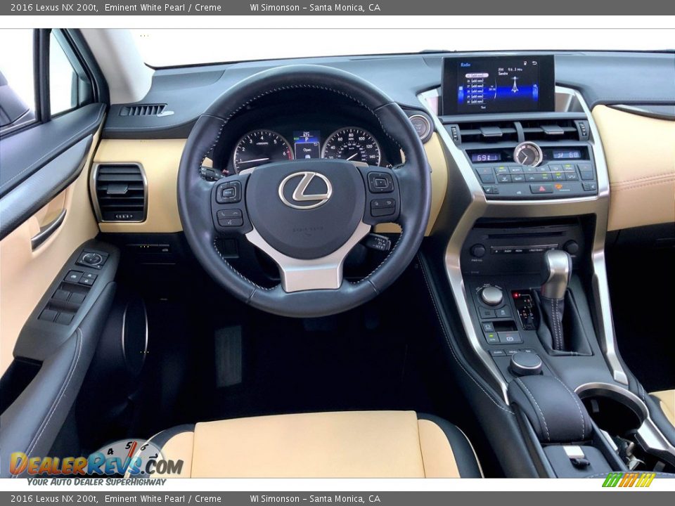 Dashboard of 2016 Lexus NX 200t Photo #4