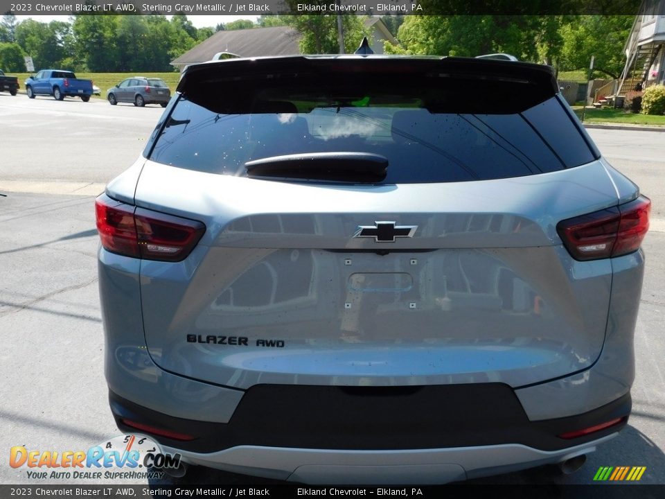 2023 Chevrolet Blazer LT AWD Sterling Gray Metallic / Jet Black Photo #10