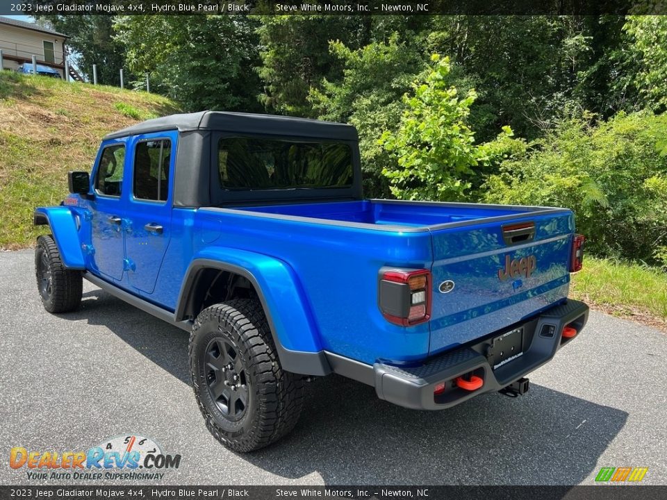 2023 Jeep Gladiator Mojave 4x4 Hydro Blue Pearl / Black Photo #9