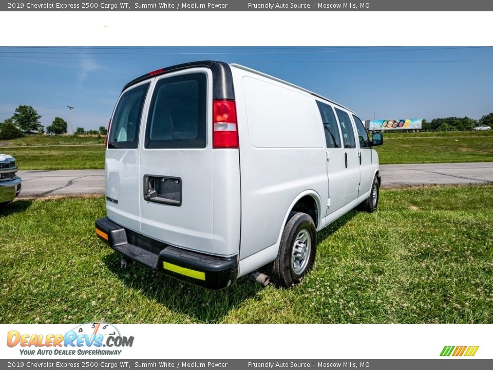 2019 Chevrolet Express 2500 Cargo WT Summit White / Medium Pewter Photo #7