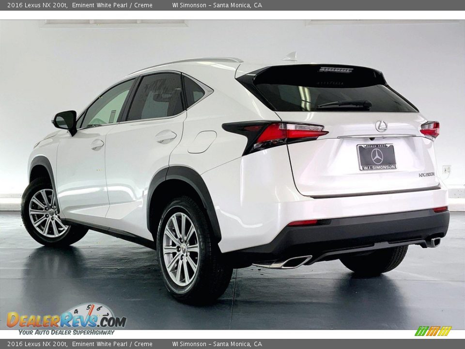 2016 Lexus NX 200t Eminent White Pearl / Creme Photo #10