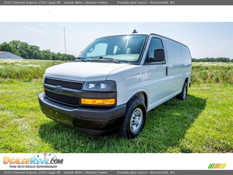 2019 Chevrolet Express 2500 Cargo WT Summit White / Medium Pewter Photo #11