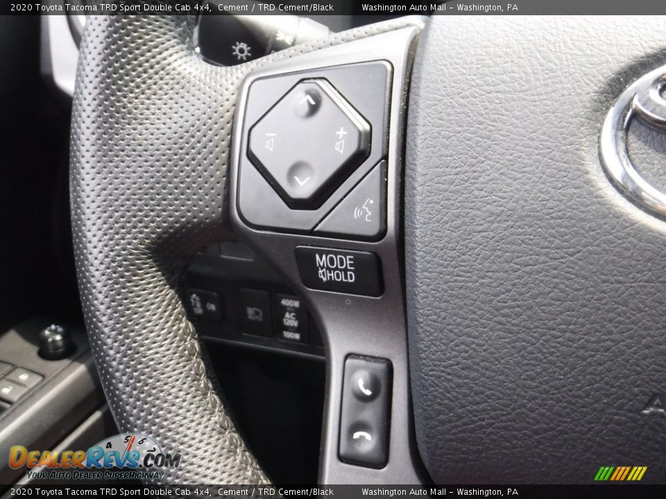 2020 Toyota Tacoma TRD Sport Double Cab 4x4 Cement / TRD Cement/Black Photo #9