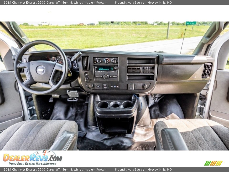 2019 Chevrolet Express 2500 Cargo WT Summit White / Medium Pewter Photo #13