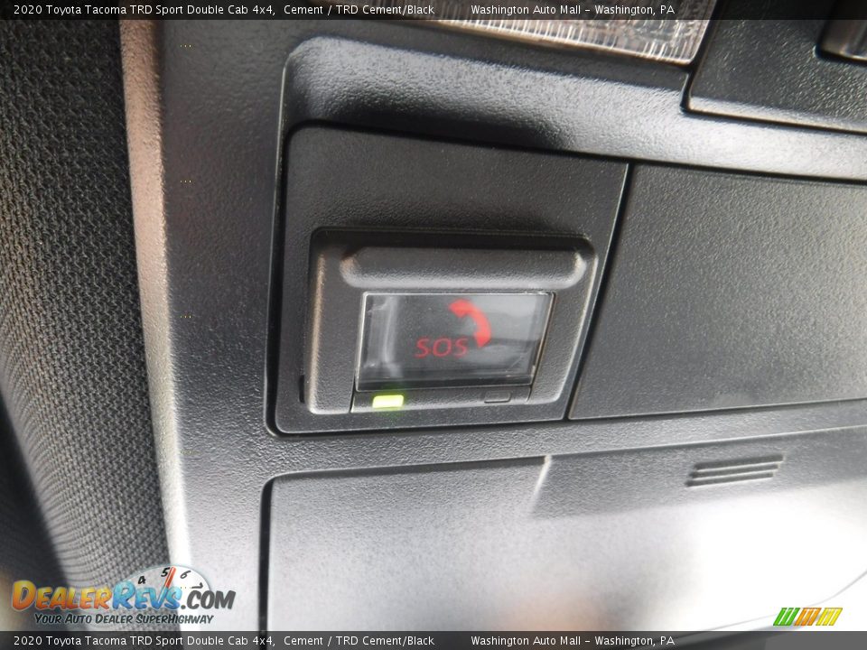 2020 Toyota Tacoma TRD Sport Double Cab 4x4 Cement / TRD Cement/Black Photo #11
