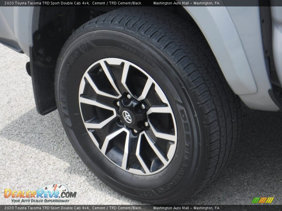 2020 Toyota Tacoma TRD Sport Double Cab 4x4 Cement / TRD Cement/Black Photo #12