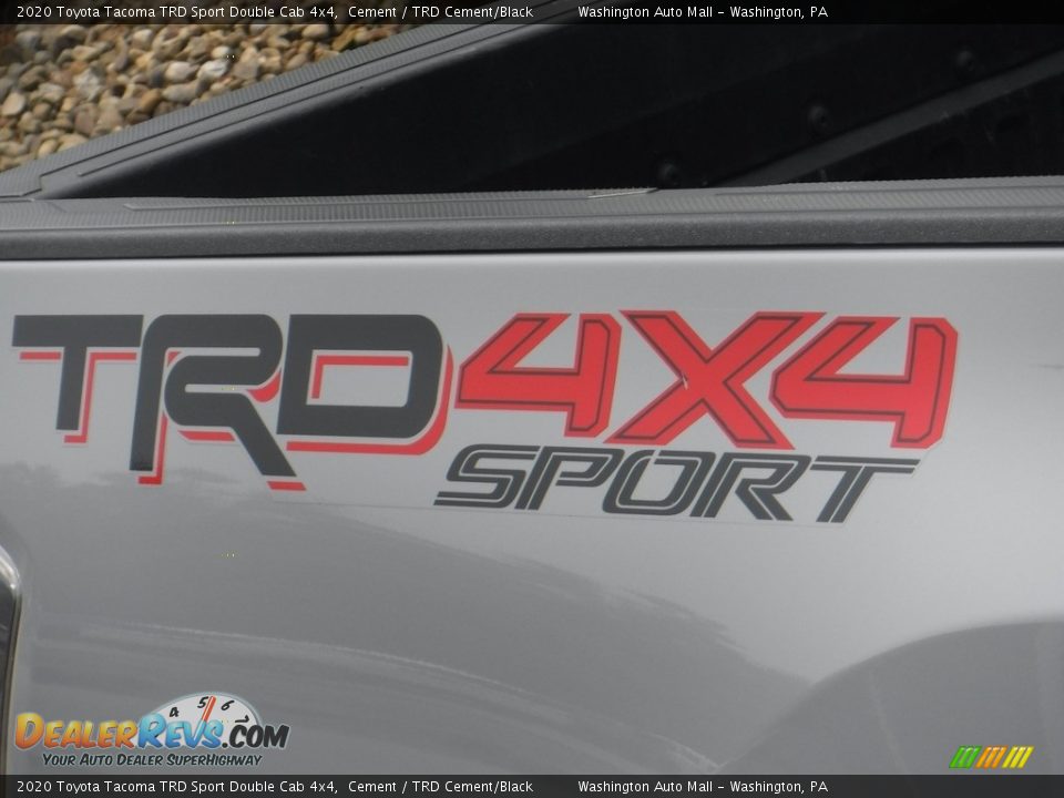 2020 Toyota Tacoma TRD Sport Double Cab 4x4 Cement / TRD Cement/Black Photo #13