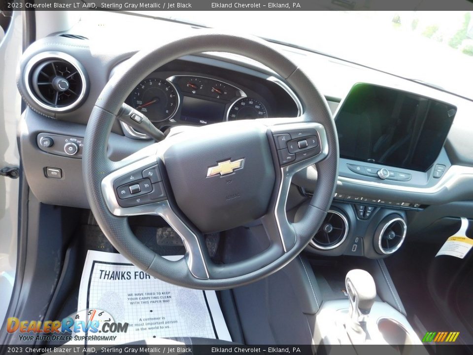 2023 Chevrolet Blazer LT AWD Sterling Gray Metallic / Jet Black Photo #19