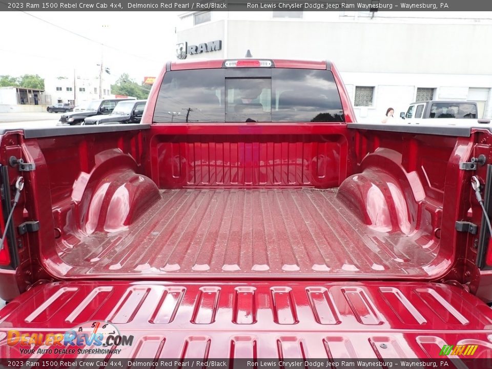 2023 Ram 1500 Rebel Crew Cab 4x4 Delmonico Red Pearl / Red/Black Photo #5