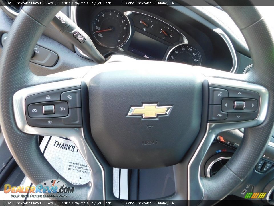 2023 Chevrolet Blazer LT AWD Sterling Gray Metallic / Jet Black Photo #20