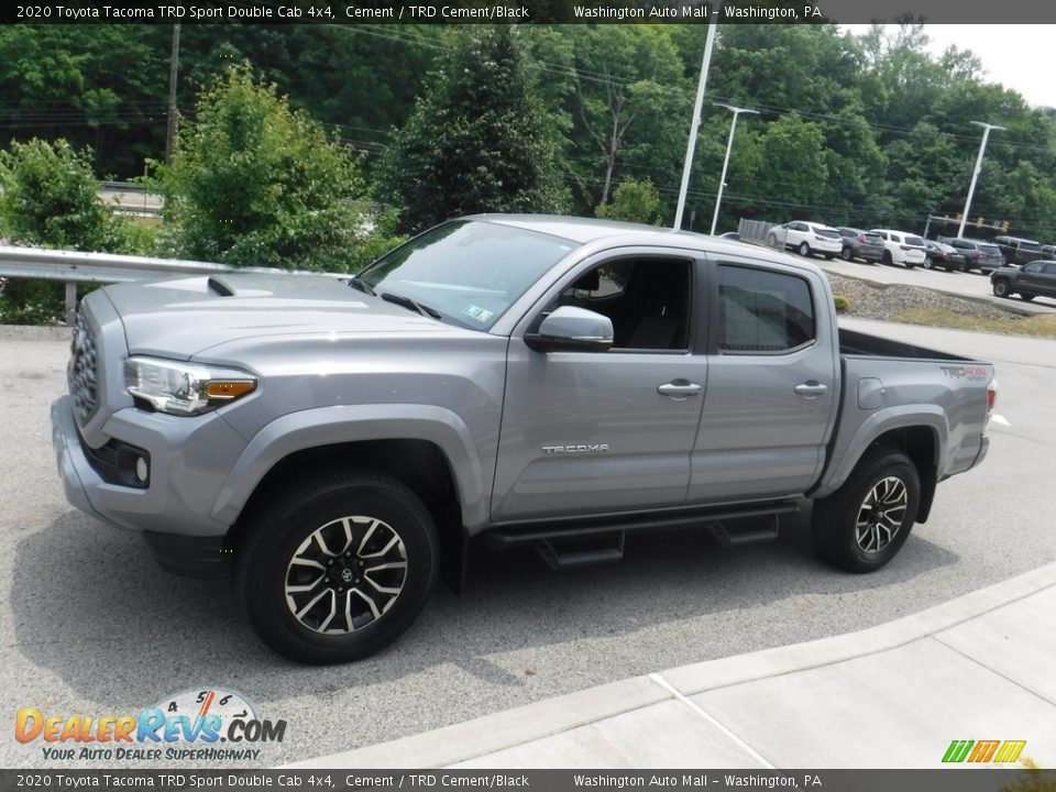 2020 Toyota Tacoma TRD Sport Double Cab 4x4 Cement / TRD Cement/Black Photo #17