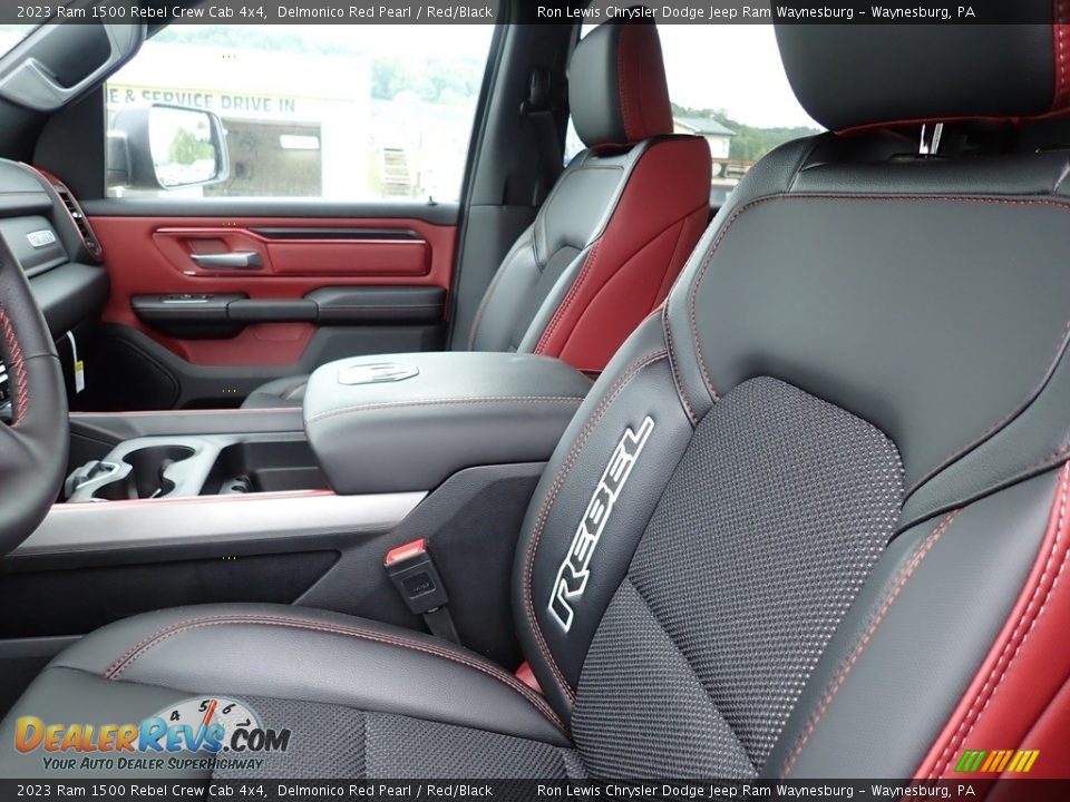 Front Seat of 2023 Ram 1500 Rebel Crew Cab 4x4 Photo #11