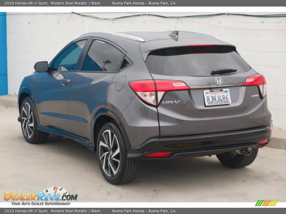 2019 Honda HR-V Sport Modern Steel Metallic / Black Photo #2