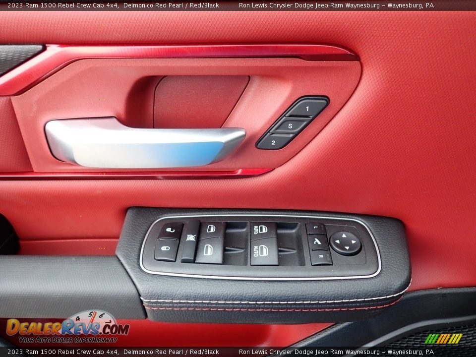 Door Panel of 2023 Ram 1500 Rebel Crew Cab 4x4 Photo #14