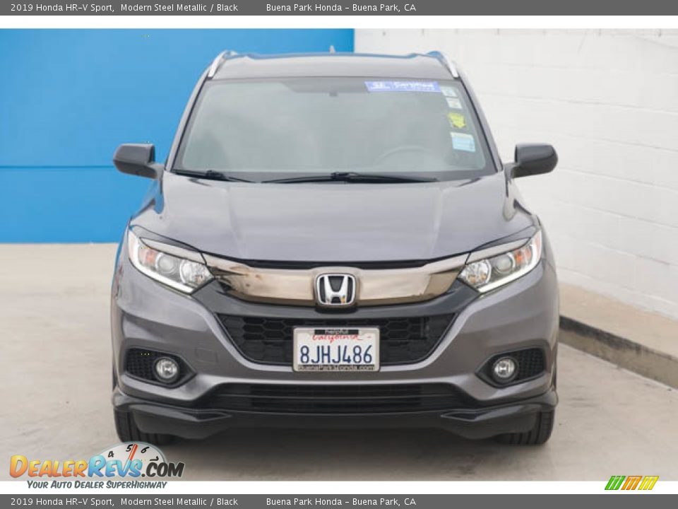 2019 Honda HR-V Sport Modern Steel Metallic / Black Photo #7