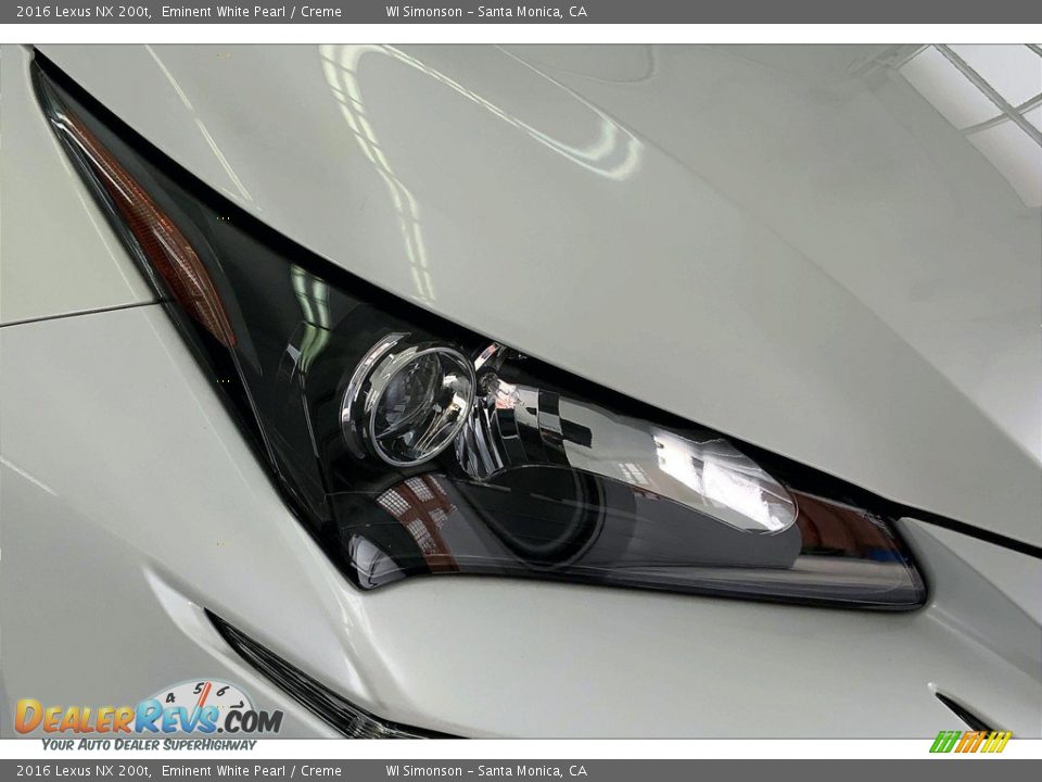 2016 Lexus NX 200t Eminent White Pearl / Creme Photo #27