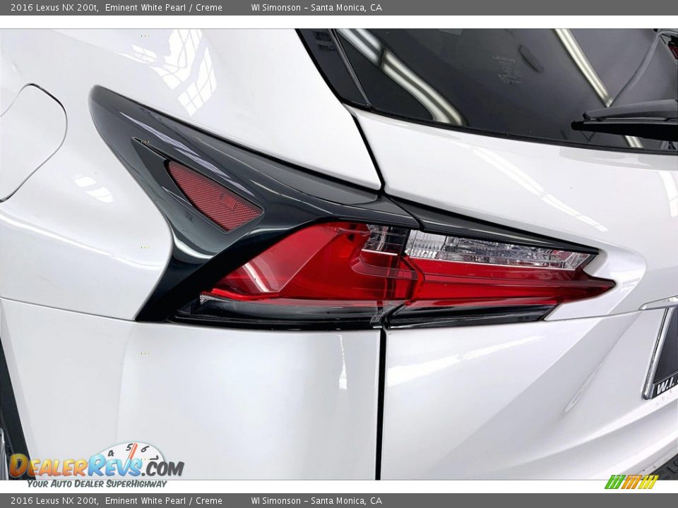 2016 Lexus NX 200t Eminent White Pearl / Creme Photo #28