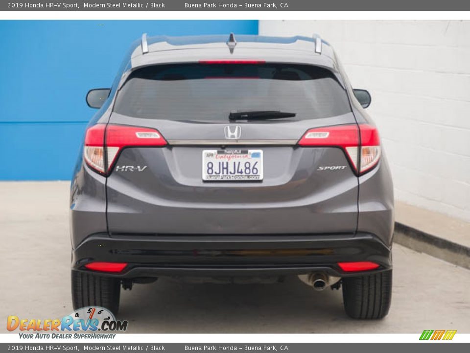 2019 Honda HR-V Sport Modern Steel Metallic / Black Photo #9