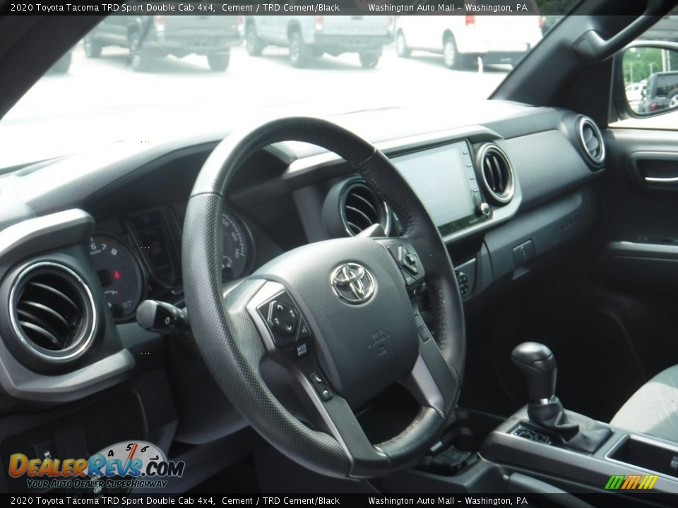 2020 Toyota Tacoma TRD Sport Double Cab 4x4 Cement / TRD Cement/Black Photo #27
