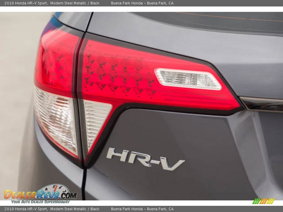 2019 Honda HR-V Sport Modern Steel Metallic / Black Photo #10