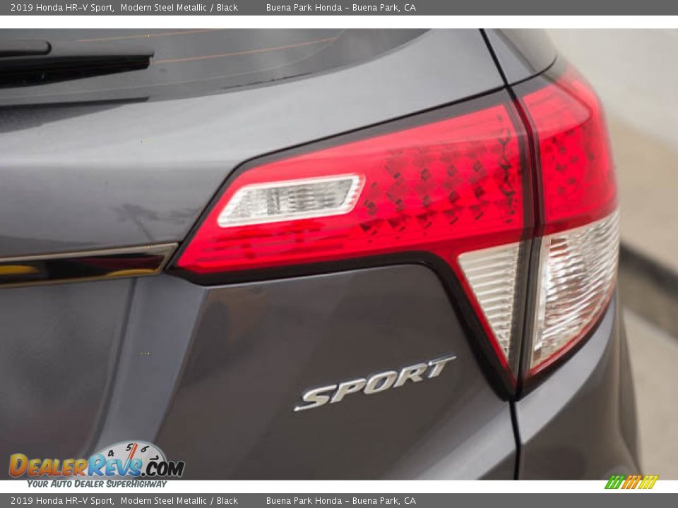 2019 Honda HR-V Sport Modern Steel Metallic / Black Photo #11