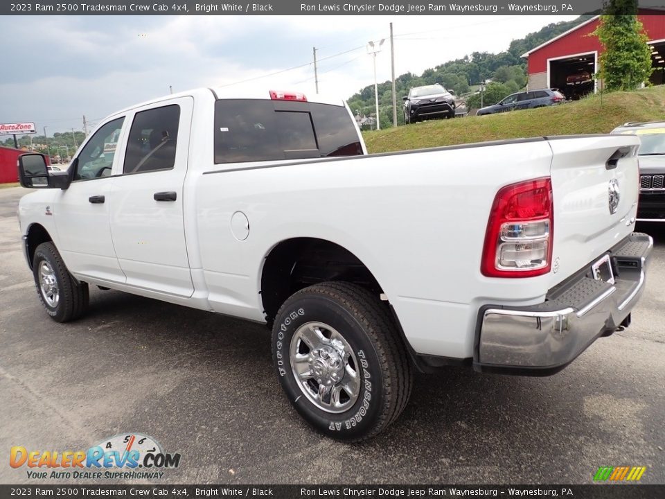 2023 Ram 2500 Tradesman Crew Cab 4x4 Bright White / Black Photo #3