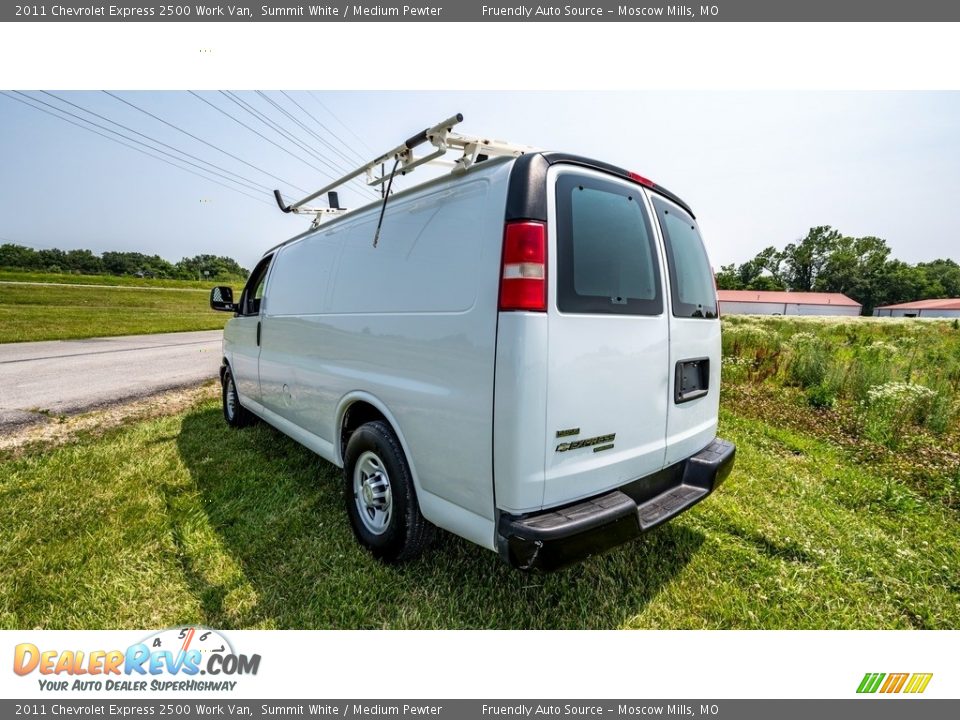 2011 Chevrolet Express 2500 Work Van Summit White / Medium Pewter Photo #5