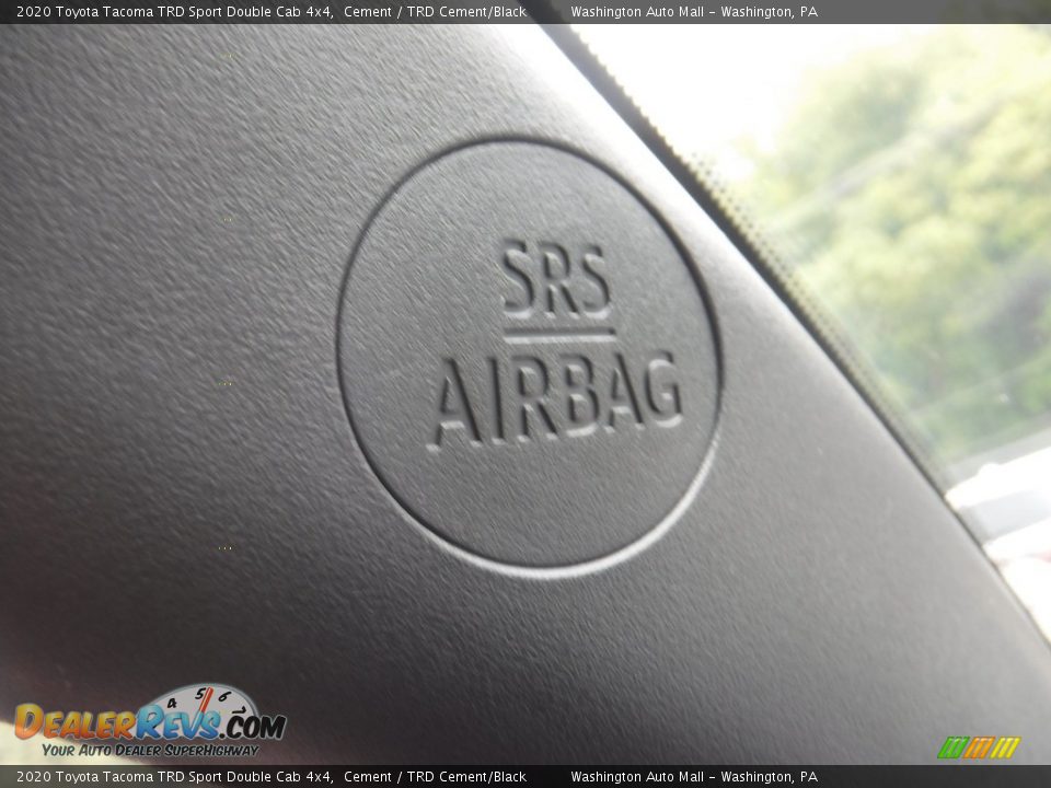 2020 Toyota Tacoma TRD Sport Double Cab 4x4 Cement / TRD Cement/Black Photo #33