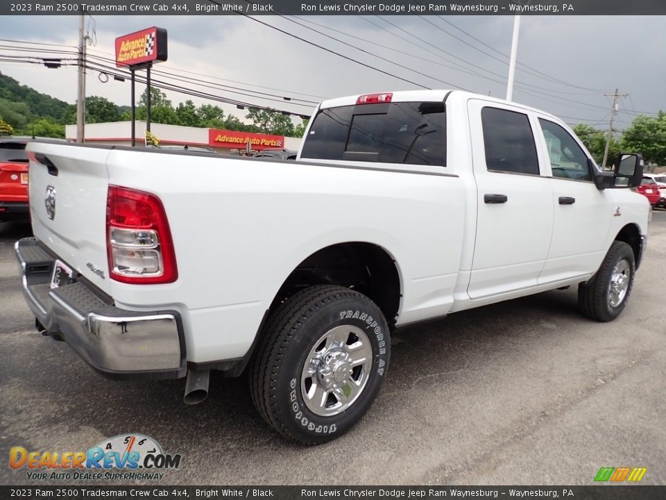 2023 Ram 2500 Tradesman Crew Cab 4x4 Bright White / Black Photo #6