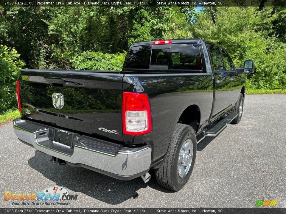 2023 Ram 2500 Tradesman Crew Cab 4x4 Diamond Black Crystal Pearl / Black Photo #6