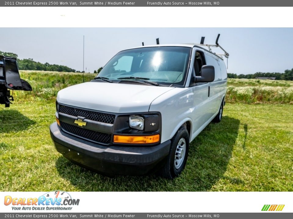 2011 Chevrolet Express 2500 Work Van Summit White / Medium Pewter Photo #7