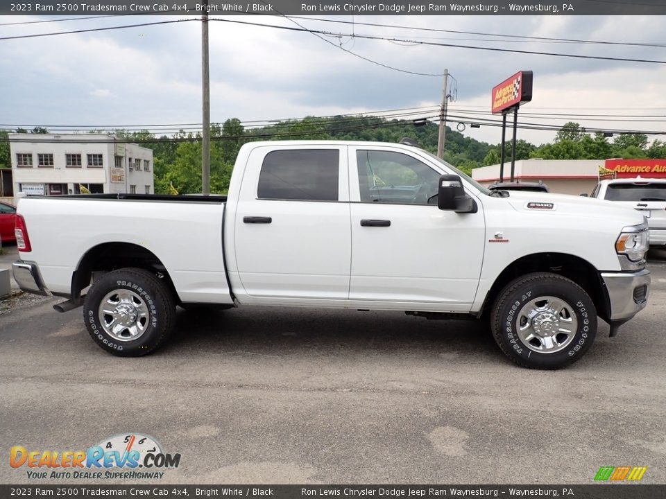 2023 Ram 2500 Tradesman Crew Cab 4x4 Bright White / Black Photo #7